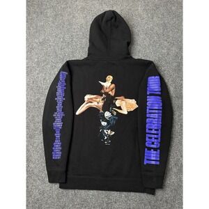 Mens Hoodie Madonna The Celebration Tour Black Graphic, Size M